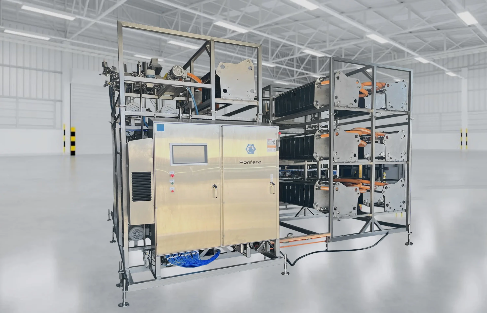 Porifera beverage-concentration technology